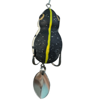 Lures Factory Bhupathy Rubber Frog Series Topwater | 4 Cm , 1.57 Inch | 7 Gm | Floating - fishermanshubBHUPATHY BROWN