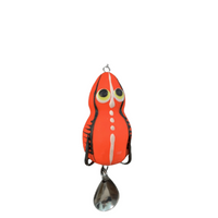 Lures Factory Combait Spinner Rakkoon Series | 1.5 Inch , 4 Cm | 6 Gm | 1 Pc Per Pack | Floating - fishermanshubORANGE1.5 Inch