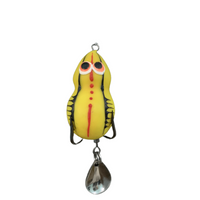 Lures Factory Combait Spinner Rakkoon Series | 1.5 Inch , 4 Cm | 6 Gm | 1 Pc Per Pack | Floating - fishermanshubYELLOW1.5 Inch