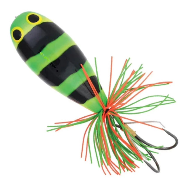 Lures Factory Mega Frox Bib Bob Series Frog Topwater Lures | 3 Inch , 7.5 Cm | 26 Gm | Floating - fishermanshub3 InchFIRETIGER