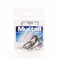 Mustad O'Shaughnessy Single Hooks