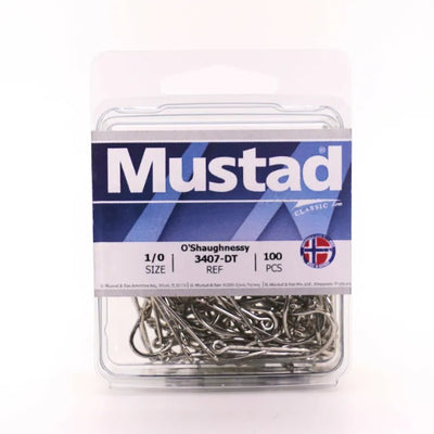 Mustad O'Shaughnessy Single Hooks