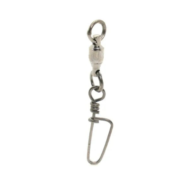 Mustad Ball Bearing Swivel with Welded Ring & Cross-Lock Snap - Main Pc