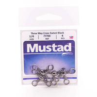 Mustad Barrel Three Way Cross Swivel