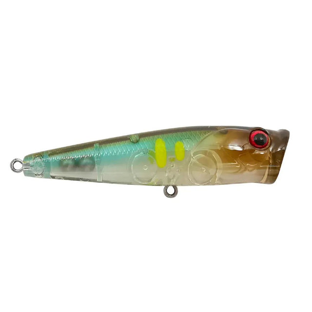 Mustad Burpy Popper Hardbait Topwater Lures | 6.5 Cm | 6.3 Gm | Floating