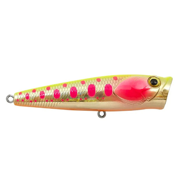 Mustad Burpy Popper Hardbait Topwater Lures | 6.5 Cm | 6.3 Gm | Floating