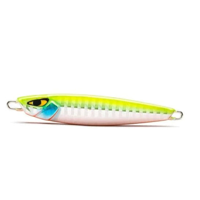 Mustad Tracershot Jigs Chartreuse Blue