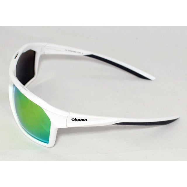 Okuma Polarized Fishing Sunglasses - fishermanshubWhite FrameBrown