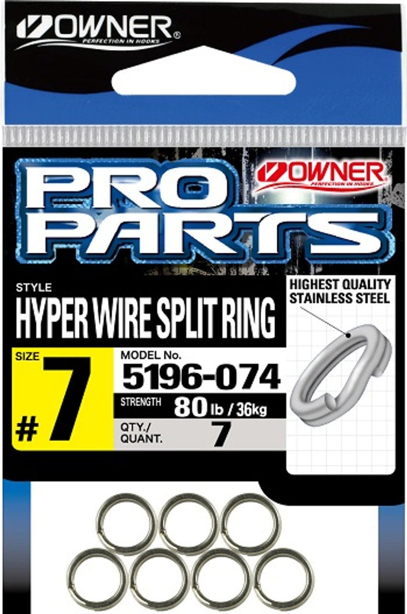 Owner Pro Parts Hyper Wire Split Ring | 5196-034| - fishermanshub7