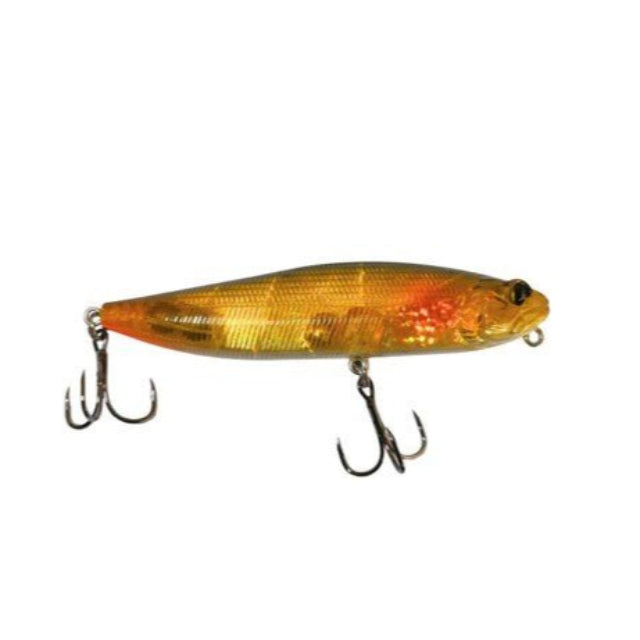 Owner Selection Tango Dancer Hard Lure | Top Water | 11.5 Cm | 25 Gm | - fishermanshub11.5 CmGold Shad