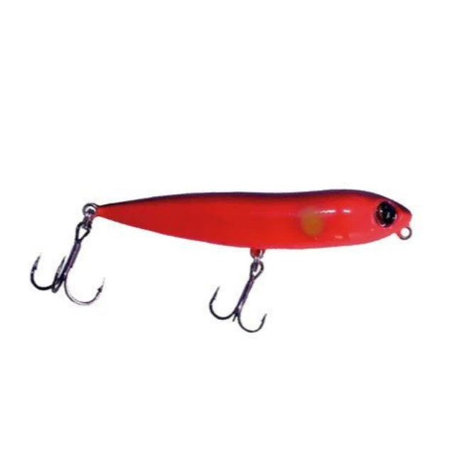 Owner Selection Zip'n Ziggy Hard Lure | Top Water | Floating | 8 Cm | 7.5 Gm | - fishermanshub8 CmRed Shiner