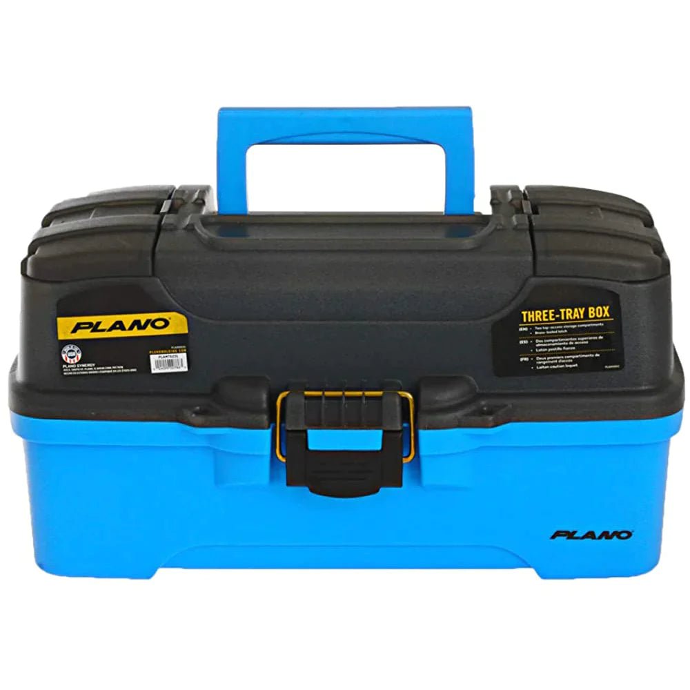 Plano Heavy Duty Tackle Box | Blue | 3 Compartment - fishermanshubBlue