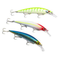 Prohunter Gama 110S Sinking Minnow | 11 Cm | 44 Gm | Fast Sinking | Trolling Lures - fishermanshub11 CmLumo Tiger 013