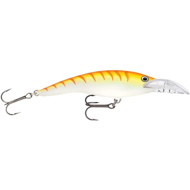 Rapala Deep Tail Dancer Lure | 11 Cm | 22 Gm | Floating | Trolling Lures - fishermanshub11 CmORANGE TIGER UV