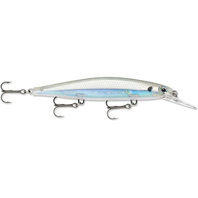 Rapala Shadow Rap Deep Hard Lure | 11 Cm | 13 Gm | Slow Sinking / Suspending | - fishermanshubALBINO SHINER11 Cm