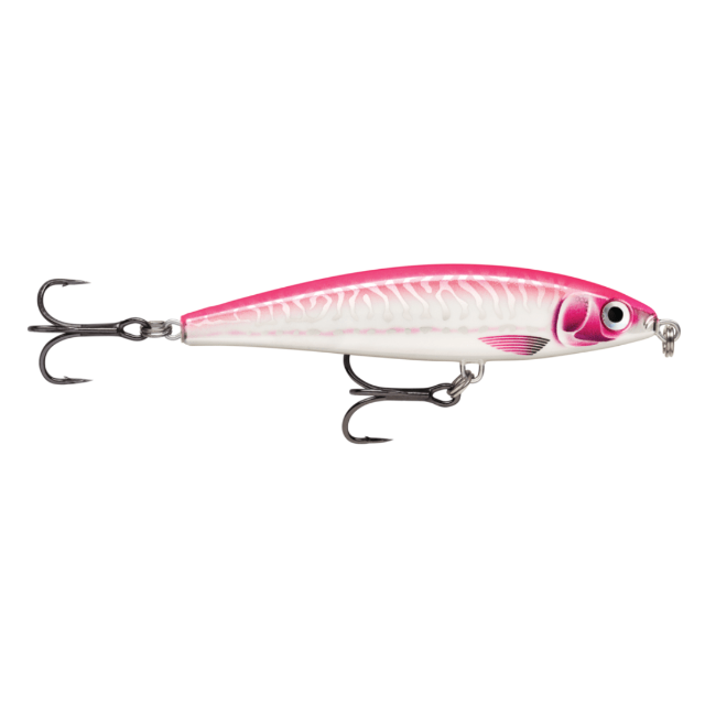 Rapala X-Rap Magnum Prey Hard Lipless Lures | 10 Cm | 41 Gm | Sinking - fishermanshub10 CmHOT PINK UV (HDHPU)