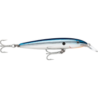 Rapala Floating Magnum Hard Lure | 9 Cm | 13 Gm | Floating | Trolling Lures - fishermanshub9 CmSILVER MACKEREL