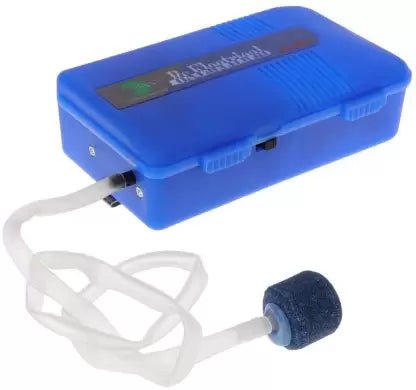 RS Electrical Portable Battery Air Pump | Aerator for Live Fishing Bait & Aquarium Fish | | R-101 | - FishermanshubR-101