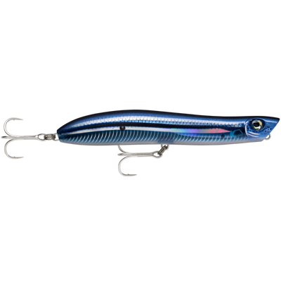 Rapala Max Rap Walk 'N Roll Top Water Hardbait Lures | Popper | 13 Cm | 29 Gm - fishermanshub13 CmBlue Smelt