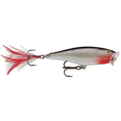Rapala Skitter Pop Topwater Hard Lure | Popper | 9 Cm | 14 Gm | - fishermanshub9 CmSilver