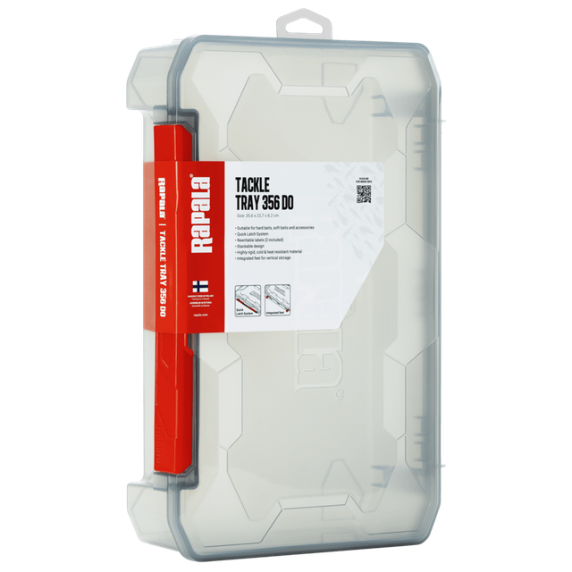 Rapala Tackle Tray Deep Open-RTT356DO | 35.6 X 22.7 X 8.2 CM | - fishermanshub