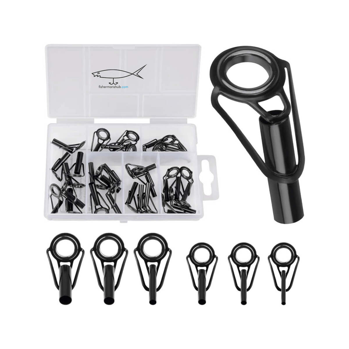 Fishing Rod Tips For Baitcasting And Spinning Rods - Fishermanshub0.8Mm X 240Mm