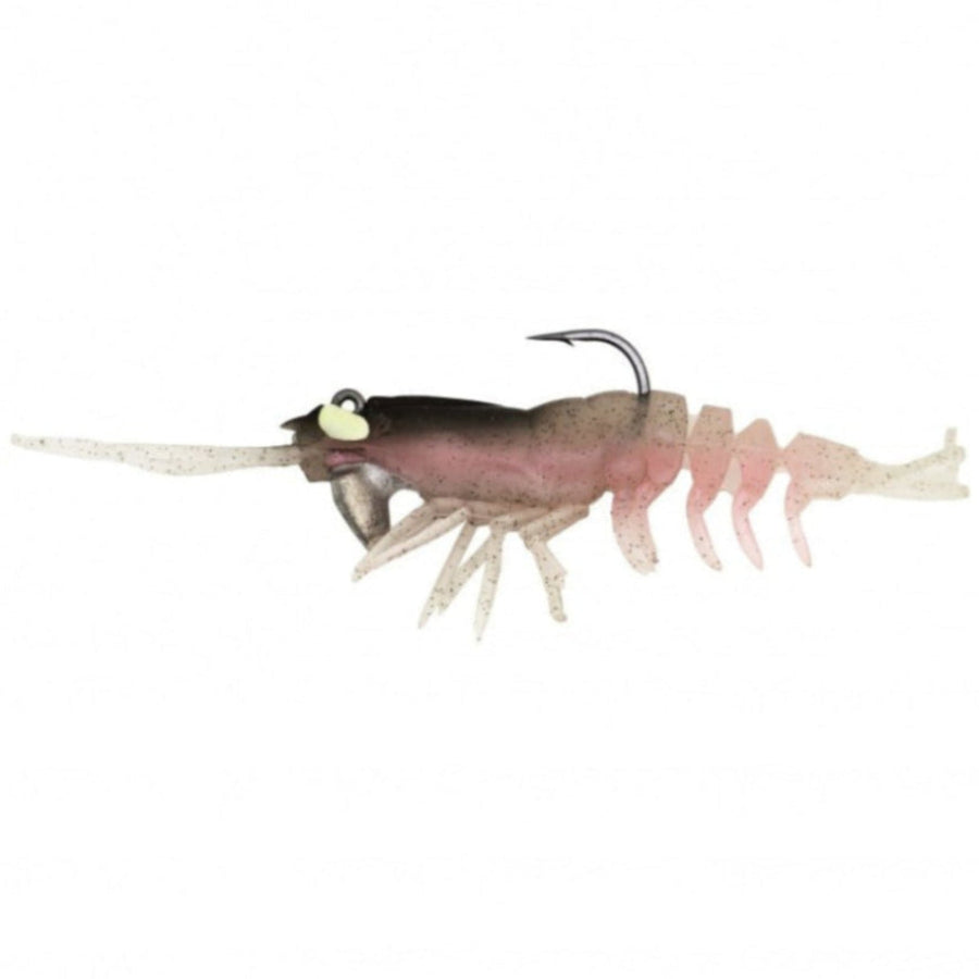 Savage Gear 3D Shrimp Softbait Lures | 3.5 Inch , 5 Inch | 2 Pcs Per Pack | 2 Jigheads Included - fishermanshub5 InchPINK