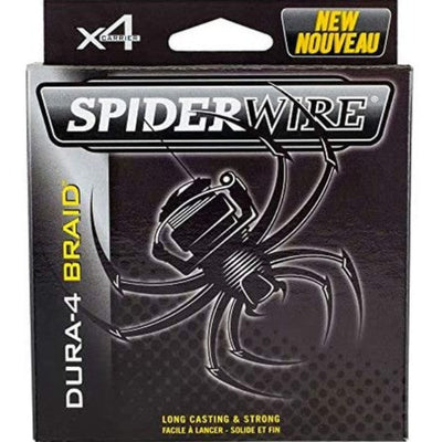 Spiderwire Dura 4 Braid Fishing Line | 115 Mt / 125 Yd | Moss Green - fishermanshub0.30MM | 13.6Kg (30Lb)Moss Green