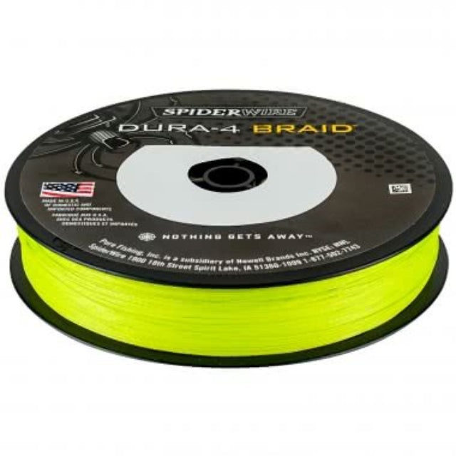 Spiderwire Dura 4 Braid Fishing Line | 275 Mt / 300 Yd | Moss Green - fishermanshub0.30MM | 13.6Kg (30Lb)Moss Green