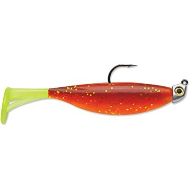 Storm 360GT Coastal Largo Shad Soft Plastic Lure | 4 Inch | 6 Pcs Per Pack - fishermanshub4 InchROOTBEER CHART TAIL