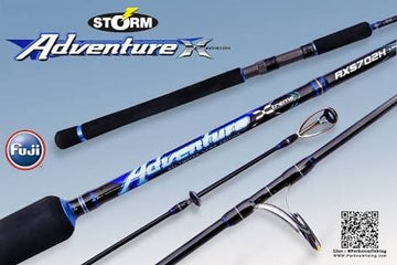 Black Plastic Storm Adventure Xtreme Salt water and sea bass Edition Fishing  rod at Rs 4900/piece in Kanpur