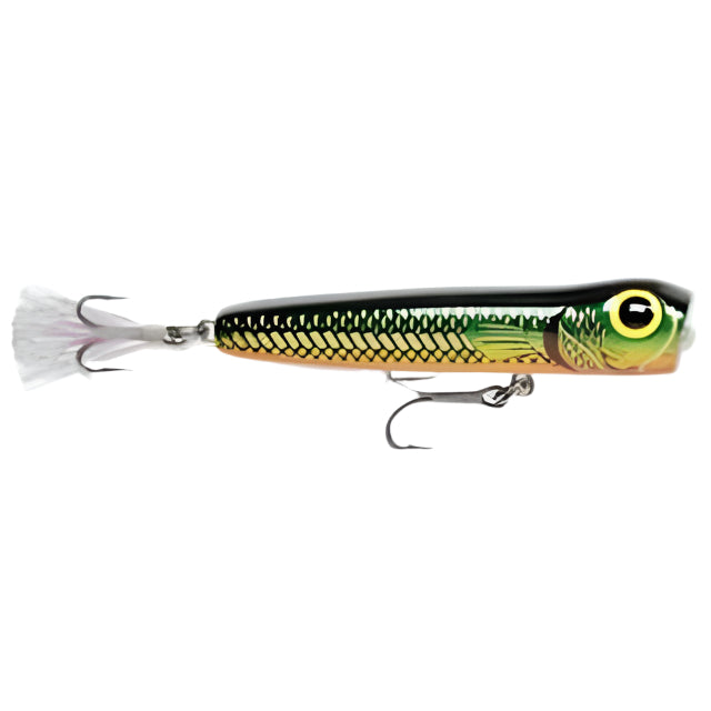 Storm Chug Bug Hardbait Topwater Lure Series Poppers | 11 Cm | 26.5 Gm | Floating - fishermanshub11 CmGREEN MULLET