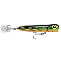 Storm Chug Bug Hardbait Topwater Lure Series Poppers | 11 Cm | 26.5 Gm | Floating - fishermanshub11 CmGREEN MULLET