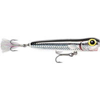 Storm Chug Bug Hardbait Topwater Lure Series Poppers | 11 Cm | 26.5 Gm | Floating - fishermanshub11 CmMETALLIC SILVER MULLET