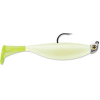 Storm 360GT Coastal Largo Shad Soft Plastic Lure | 4 Inch | 6 Pcs Per Pack - fishermanshub4 InchGLOW CHARTREUSE TAIL