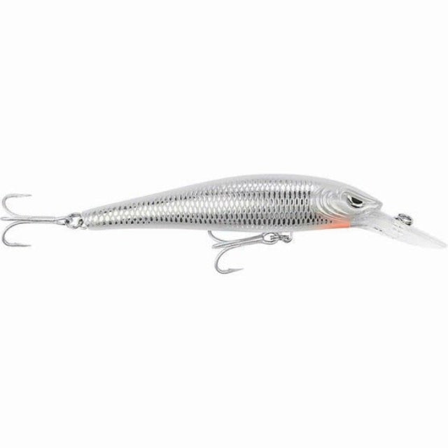 Storm Thunder Barra Deep Hard Lure | 11 Cm | 25 Gm | Floating - fishermanshub11 CmWHITE LIGHTNING