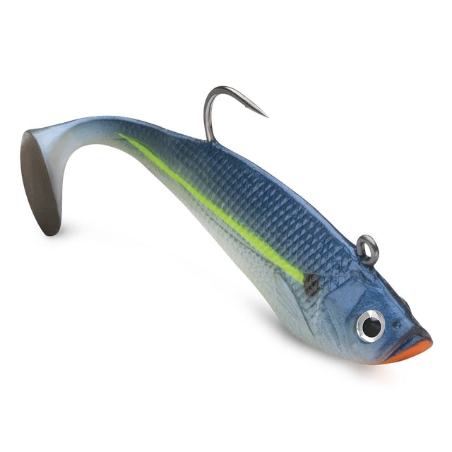 Storm Wildeye Swim Shad Softbait Weighted Lures | 11 Cm / 25 Gm | 13 Cm / 43 Gm| 3 Pcs Per Pack - fishermanshub13 CmPEARL DEMON