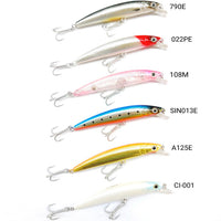 Strike Pro Mustang Minnow Hard Bait Lures | 12 Cm | 24 Gm | Suspending - fishermanshub120 MMRSO