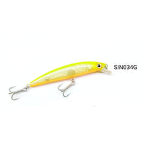 Strike Pro Mustang Minnow Hard Bait Lures | 12 Cm | 24 Gm | Suspending - fishermanshub120 MMSIN034G