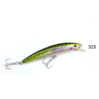 Strike Pro Mustang Minnow Hard Bait Lures | 12 Cm | 24 Gm | Suspending - fishermanshub120 MM325
