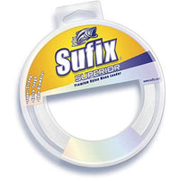 Sufix Superior Monofilament Fishing Leader Line | 100 Mt / 110 Yd | Clear - fishermanshub0.90MM | 45.4Kg (100Lb)Clear
