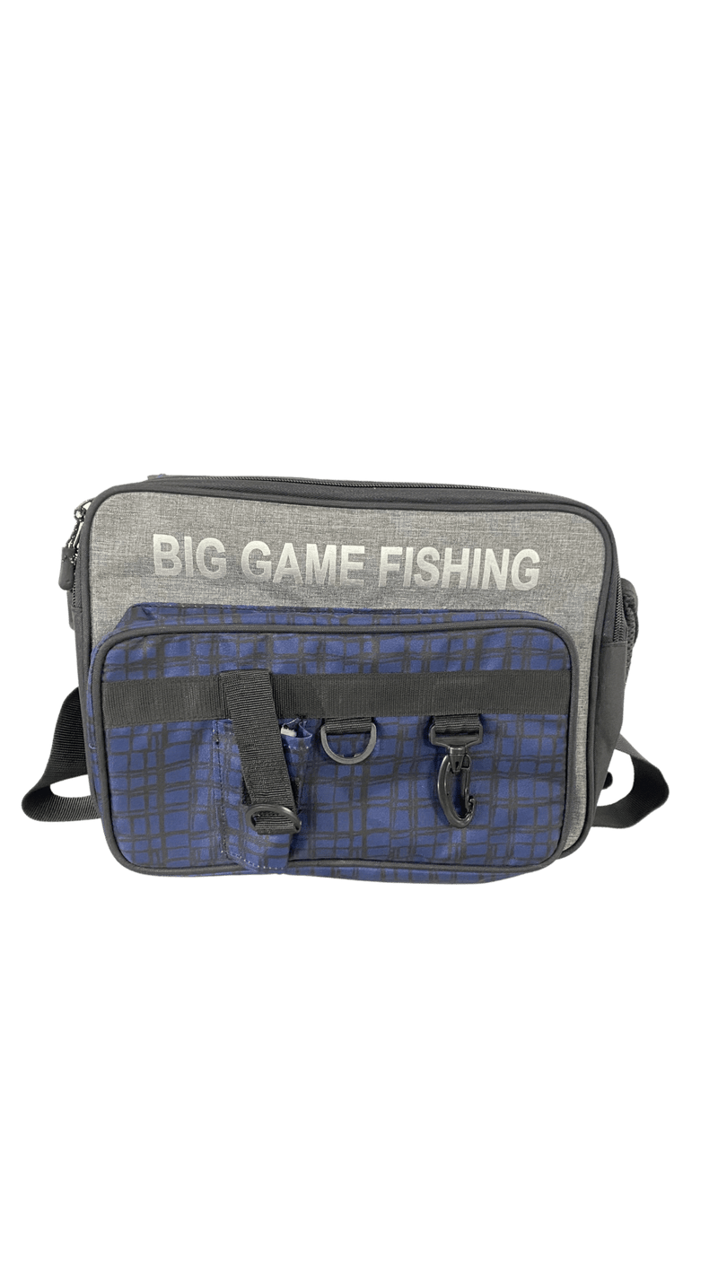 Scaless Big Game Outdoors Fishing and Camping Bag - fishermanshubBlue