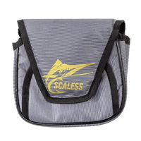 Scaless Combo Fishing Reel Holding Pouch | Reel Cover for Spinning Reels - fishermanshubSmallGrey