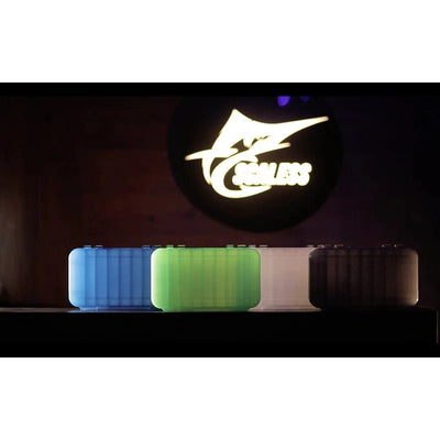 Scaless Fishing Lure Box | Tackle Box | 16 Lure Compartment + 6 Hook Boxes - fishermanshubBlue