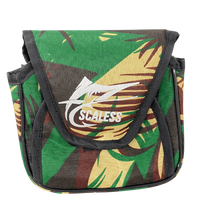 Scaless Combo Fishing Reel Holding Pouch | Reel Cover for Spinning Reels - fishermanshubSmallCamouflage