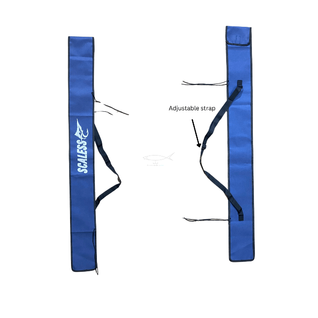 Scaless Fishing Rod Case With Shoulder Strap | 7Ft | 8Ft | 9Ft Scaless Fishing Rod Case With Shoulder Strap | 7Ft | 8Ft | 9Ft
