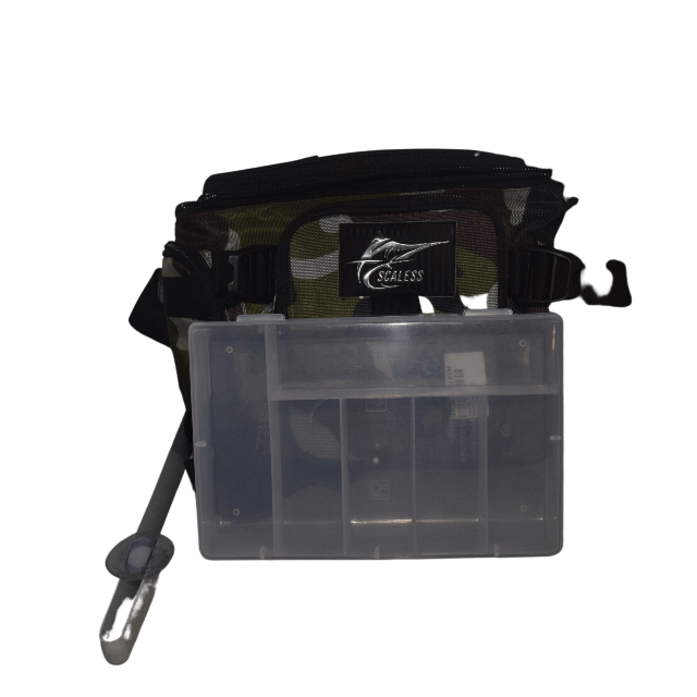 Scaless Nano Fishing Waist Pouch for Anglers | Camping | Biking | Trekking | Outdoors Adventure Pouch - fishermanshubCamouflage