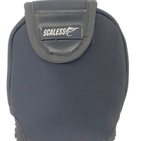 Scaless Wrap Around Baitcasting Reel Pouch | Fishing Reel Cover - fishermanshubSmallBlack