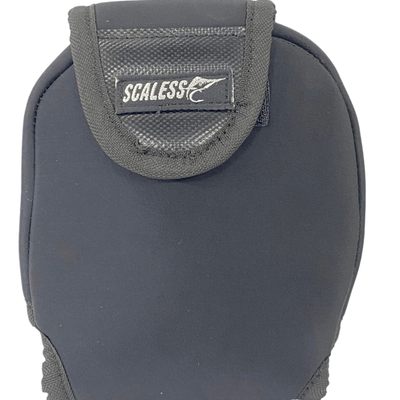 Scaless Wrap Around Baitcasting Reel Pouch | Fishing Reel Cover - fishermanshubSmallBlack