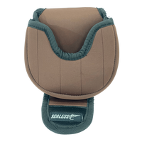 Scaless Wrap Around Baitcasting Reel Pouch | Fishing Reel Cover - fishermanshubLargeBlack